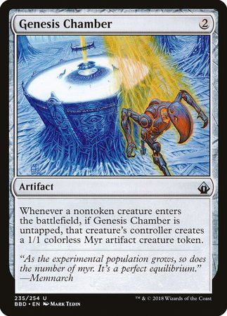 Genesis Chamber [Battlebond] | Magic Magpie