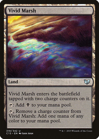 Vivid Marsh [Commander 2015] | Magic Magpie