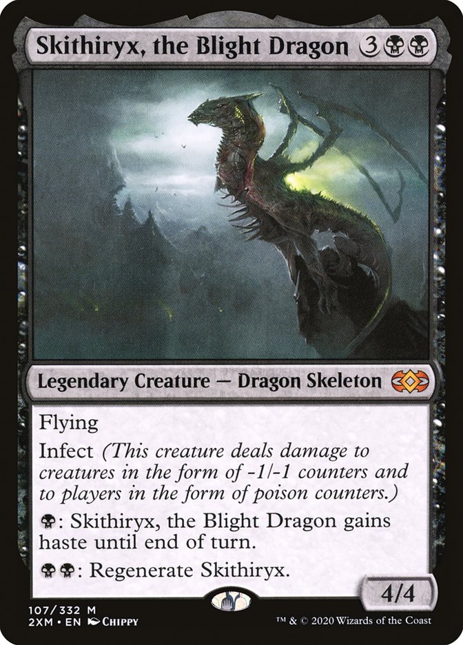 Skithiryx, the Blight Dragon [Double Masters] | Magic Magpie