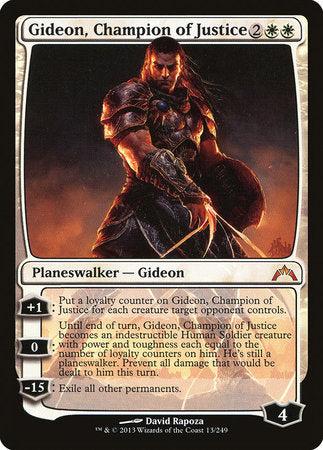 Gideon, Champion of Justice [Gatecrash] | Magic Magpie