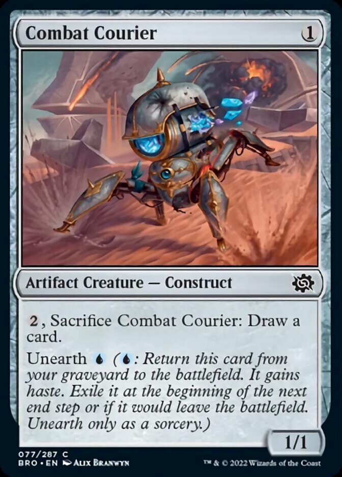 Combat Courier [The Brothers' War] | Magic Magpie