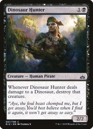 Dinosaur Hunter [Rivals of Ixalan] | Magic Magpie