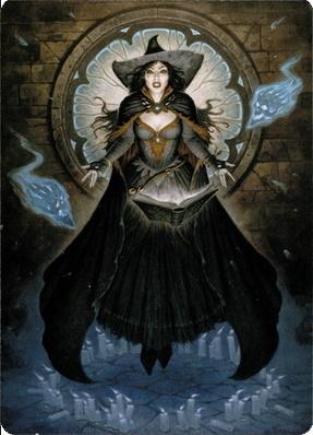 Tasha, the Witch Queen Art Card (76) [Commander Legends: Battle for Baldur's Gate Art Series] | Magic Magpie