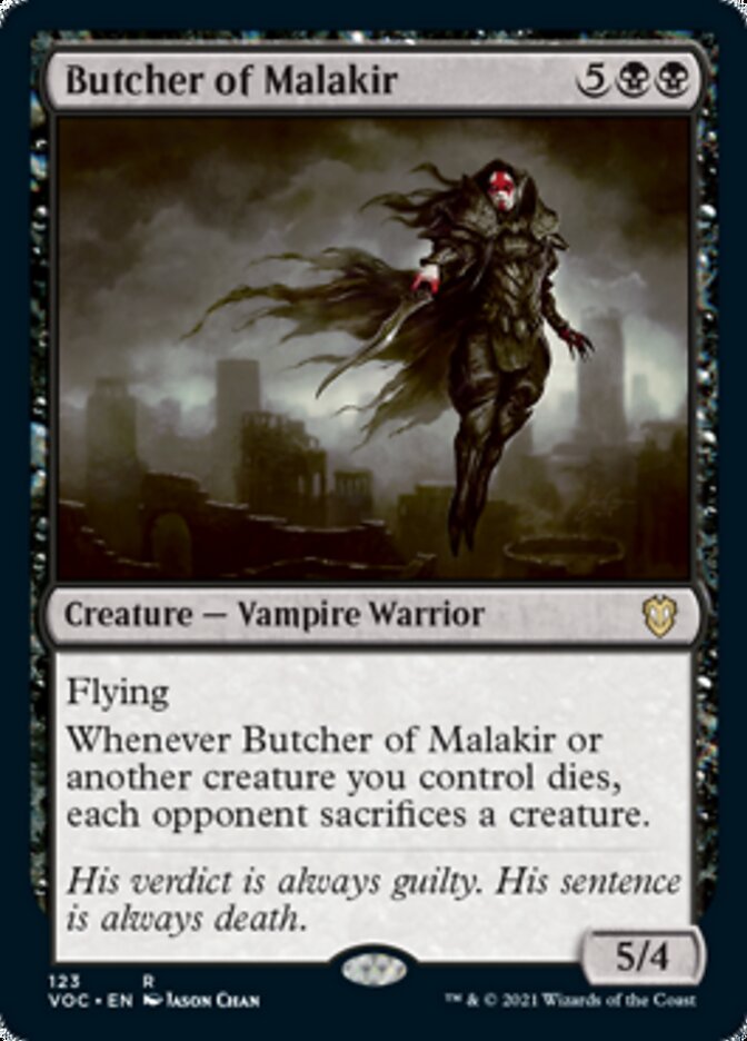 Butcher of Malakir [Innistrad: Crimson Vow Commander] | Magic Magpie