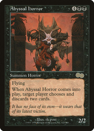 Abyssal Horror [Urza's Saga] | Magic Magpie