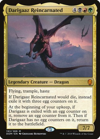 Darigaaz Reincarnated [Dominaria] | Magic Magpie