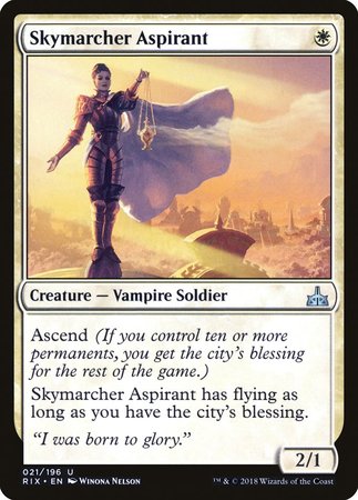 Skymarcher Aspirant [Rivals of Ixalan] | Magic Magpie