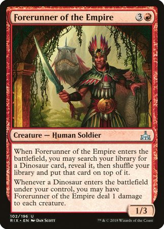 Forerunner of the Empire [Rivals of Ixalan] | Magic Magpie