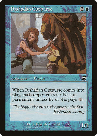 Rishadan Cutpurse [Mercadian Masques] | Magic Magpie