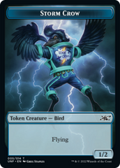 Zombie Employee // Storm Crow Double-sided Token [Unfinity Tokens] | Magic Magpie