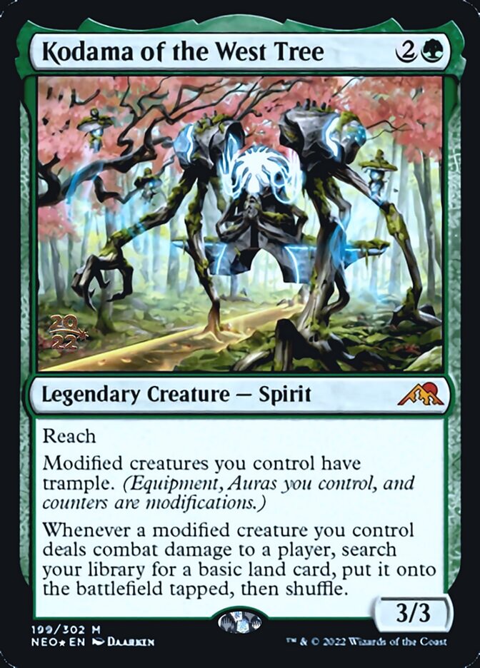 Kodama of the West Tree [Kamigawa: Neon Dynasty Prerelease Promos] | Magic Magpie