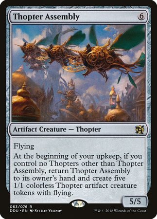 Thopter Assembly [Duel Decks: Elves vs. Inventors] | Magic Magpie