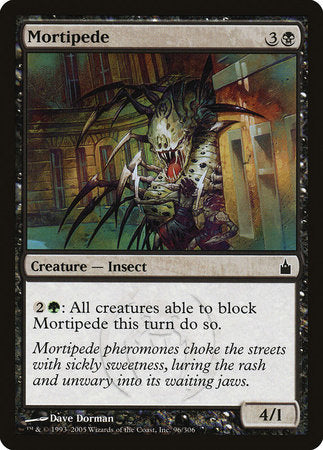 Mortipede [Ravnica: City of Guilds] | Magic Magpie