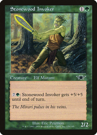 Stonewood Invoker [Legions] | Magic Magpie