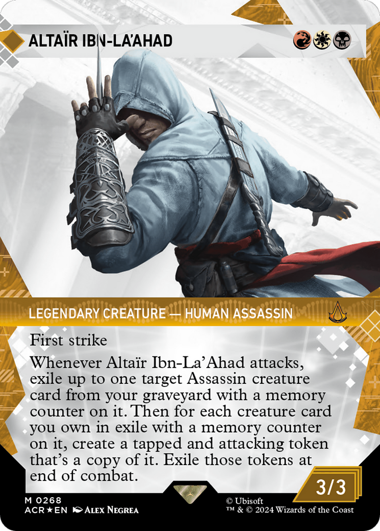 Altair Ibn-La'Ahad (Showcase) (Textured Foil) [Assassin's Creed] | Magic Magpie