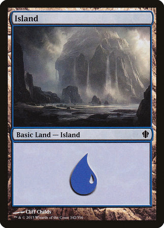 Island (342) [Commander 2013] | Magic Magpie