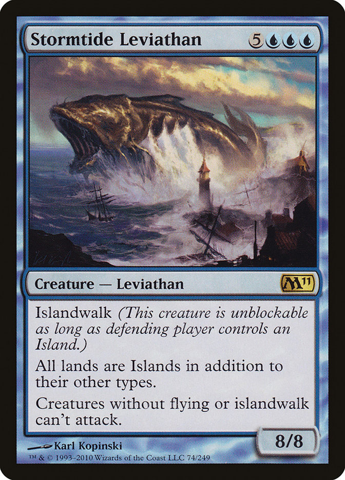 Stormtide Leviathan [Magic 2011] | Magic Magpie