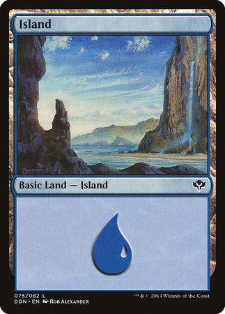 Island (75) [Duel Decks: Speed vs. Cunning] | Magic Magpie