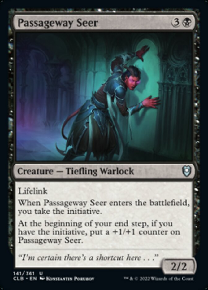 Passageway Seer [Commander Legends: Battle for Baldur's Gate] | Magic Magpie