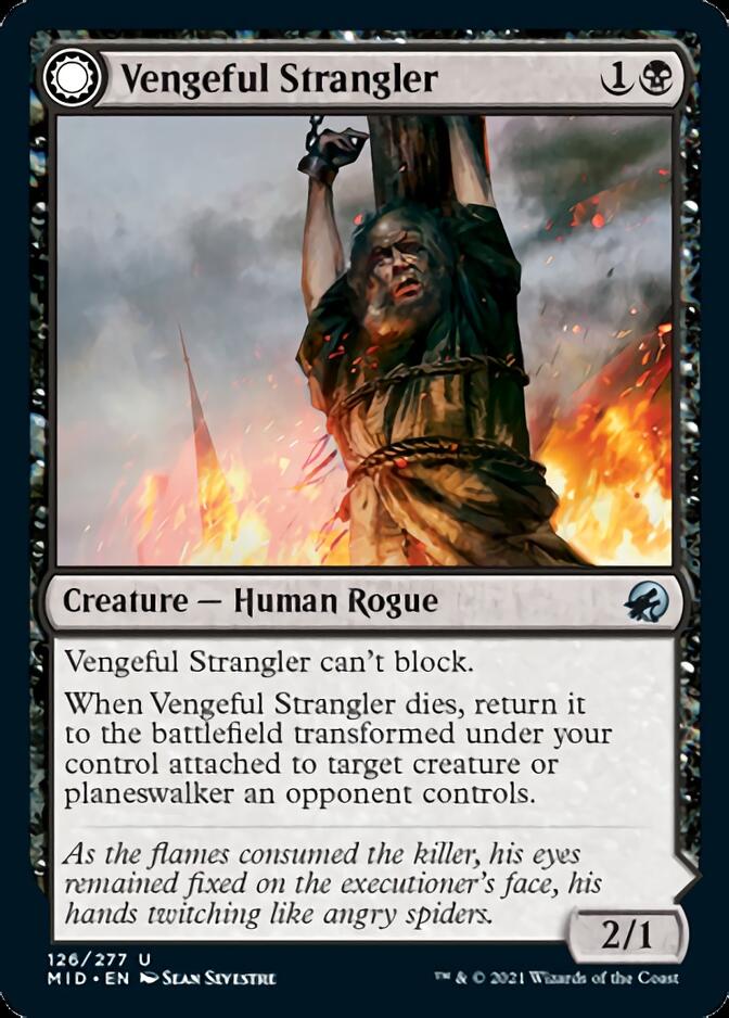 Vengeful Strangler // Strangling Grasp [Innistrad: Midnight Hunt] | Magic Magpie