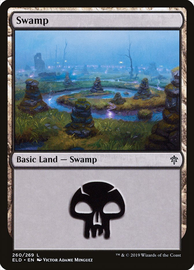 Swamp (260) [Throne of Eldraine] | Magic Magpie
