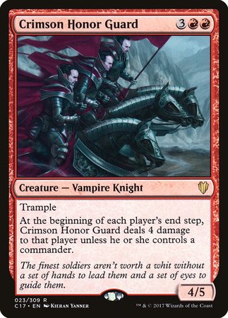Crimson Honor Guard [Commander 2017] | Magic Magpie