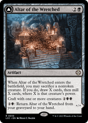 Altar of the Wretched // Wretched Bonemass [The Lost Caverns of Ixalan Commander] | Magic Magpie