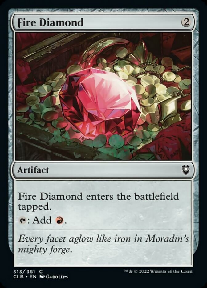 Fire Diamond [Commander Legends: Battle for Baldur's Gate] | Magic Magpie