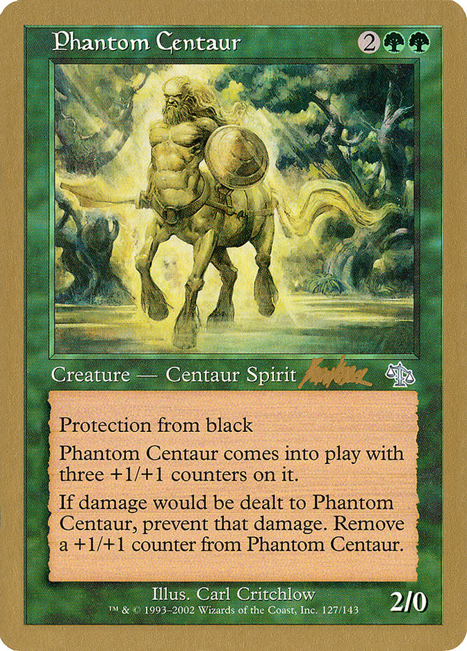 Phantom Centaur (Brian Kibler) [World Championship Decks 2002] | Magic Magpie