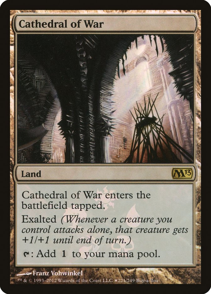 Cathedral of War (Buy-A-Box) [Magic 2013 Promos] | Magic Magpie