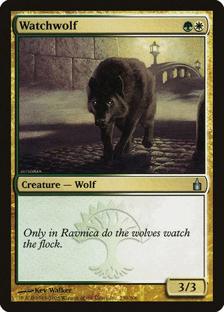 Watchwolf [Ravnica: City of Guilds] | Magic Magpie