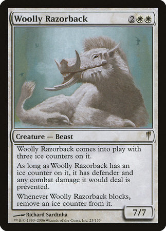 Woolly Razorback [Coldsnap] | Magic Magpie