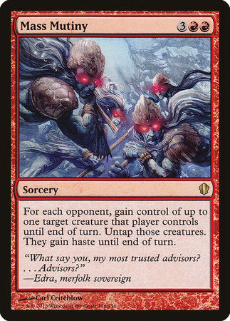 Mass Mutiny [Commander 2013] | Magic Magpie