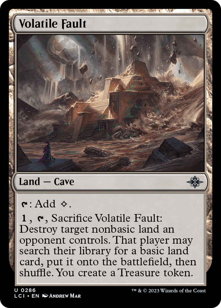 Volatile Fault [The Lost Caverns of Ixalan] | Magic Magpie