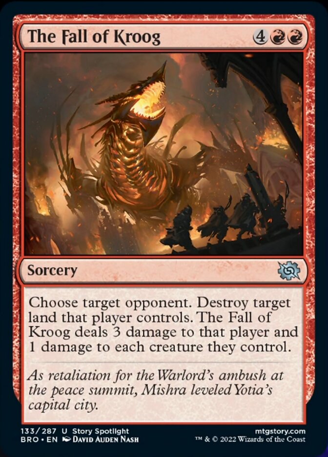 The Fall of Kroog [The Brothers' War] | Magic Magpie