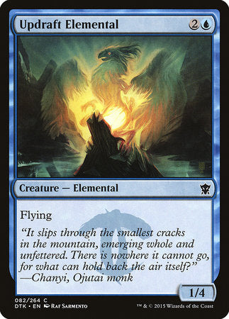 Updraft Elemental [Dragons of Tarkir] | Magic Magpie