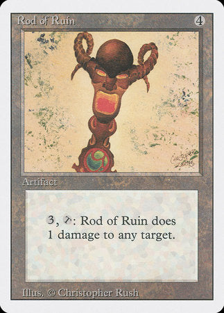 Rod of Ruin [Revised Edition] | Magic Magpie