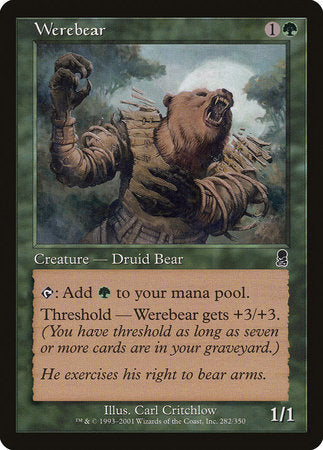 Werebear [Odyssey] | Magic Magpie