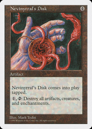 Nevinyrral's Disk [Fifth Edition] | Magic Magpie