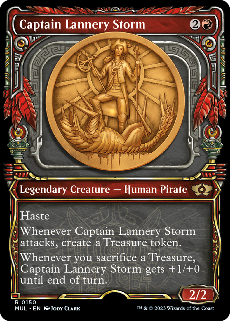 Captain Lannery Storm (Halo Foil) [Multiverse Legends] | Magic Magpie