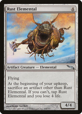 Rust Elemental [Mirrodin] | Magic Magpie