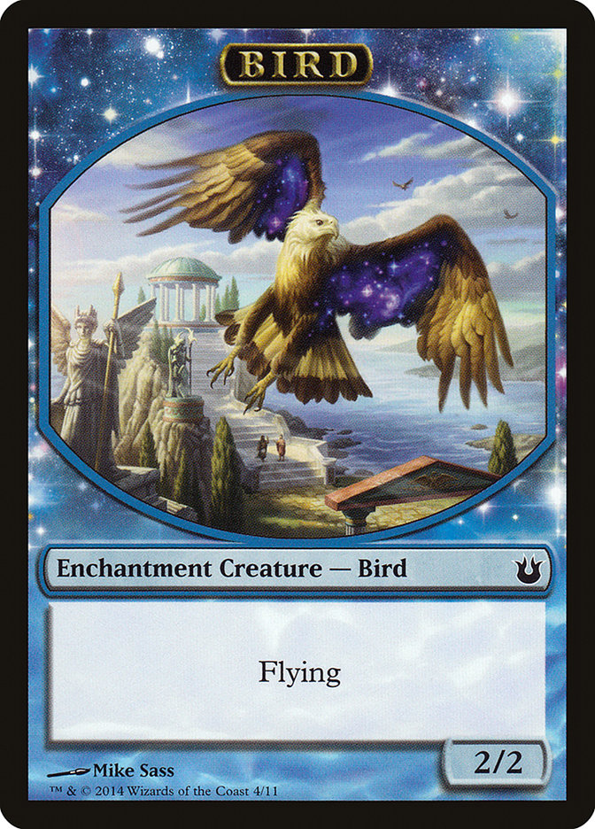 Bird (4/11) [Born of the Gods Tokens] | Magic Magpie