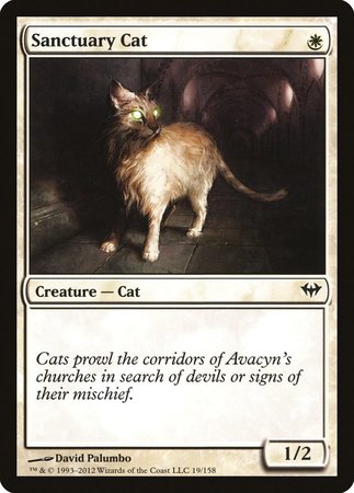 Sanctuary Cat [Dark Ascension] | Magic Magpie