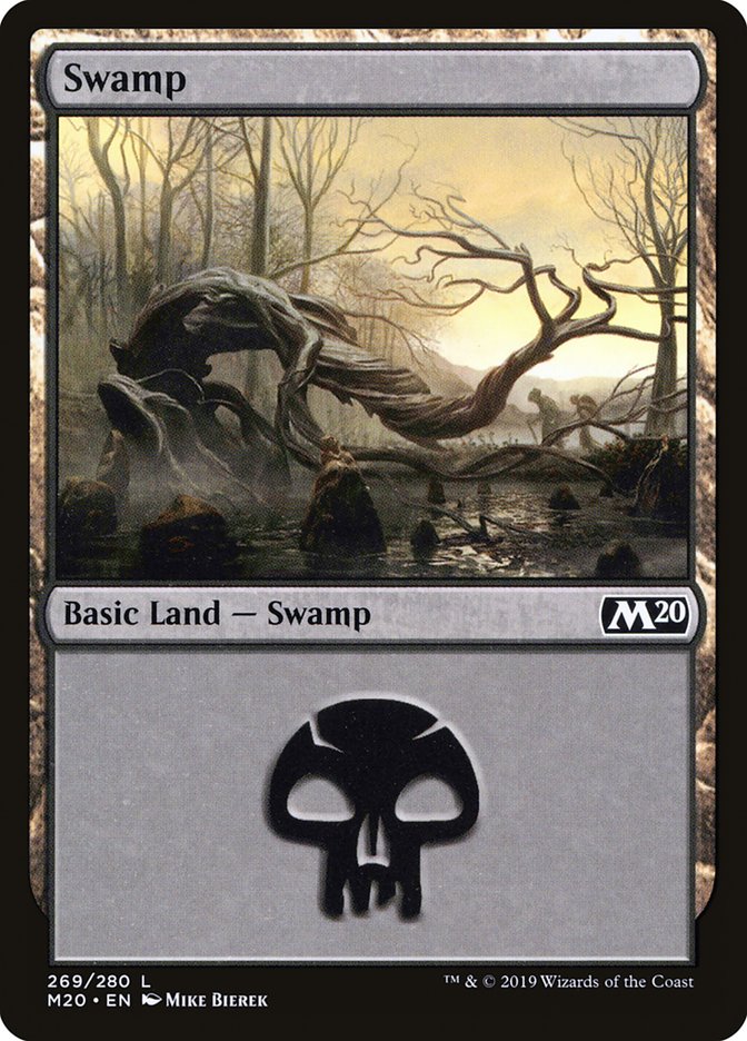 Swamp (#269) [Core Set 2020] | Magic Magpie