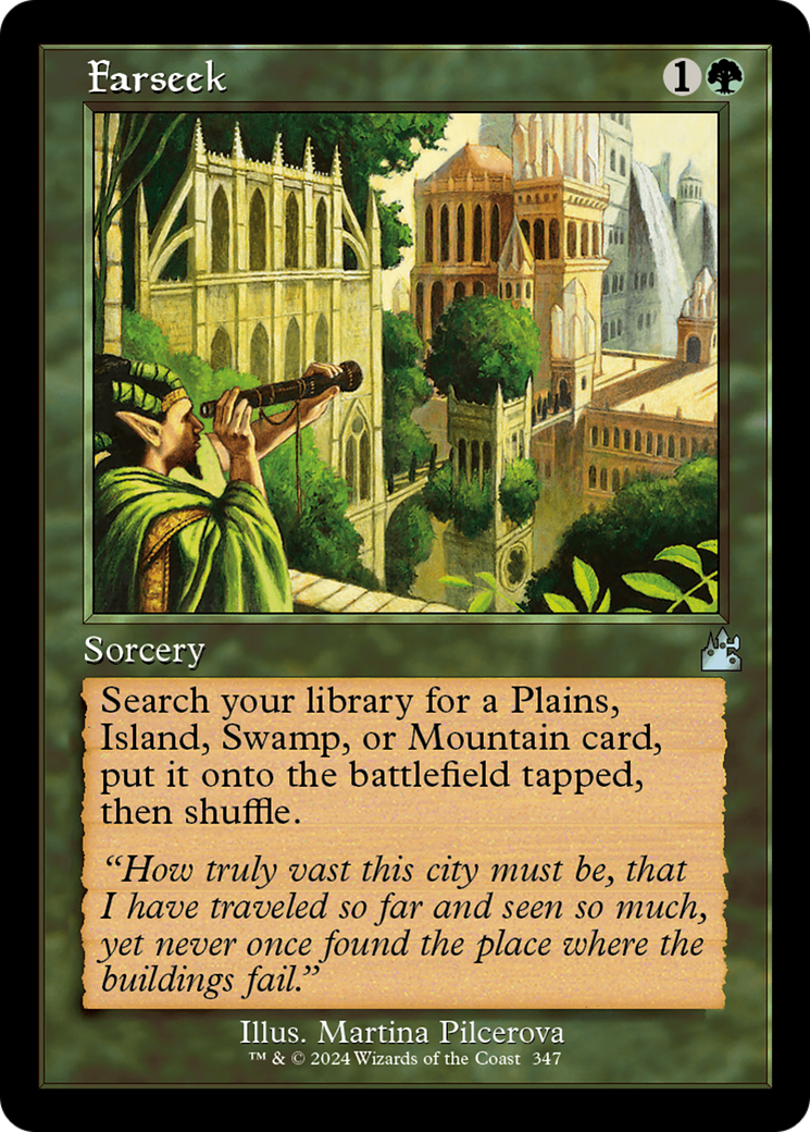 Farseek (Retro Frame) [Ravnica Remastered] | Magic Magpie