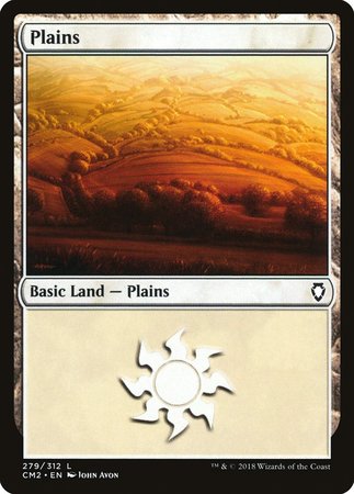Plains (279) [Commander Anthology Volume II] | Magic Magpie