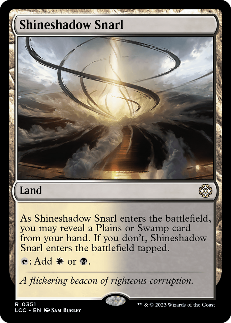 Shineshadow Snarl [The Lost Caverns of Ixalan Commander] | Magic Magpie