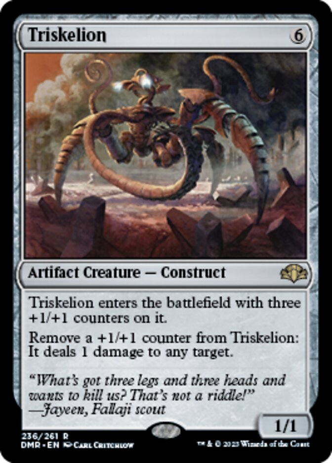 Triskelion [Dominaria Remastered] | Magic Magpie