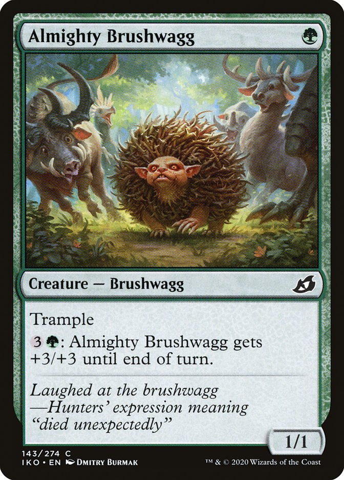 Almighty Brushwagg [Ikoria: Lair of Behemoths] | Magic Magpie