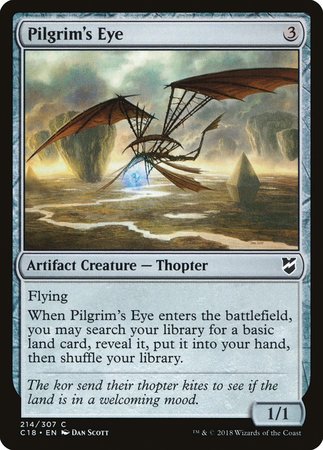 Pilgrim's Eye [Commander 2018] | Magic Magpie